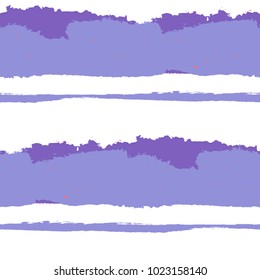 Grunge Stripes. Painted Lines. Texture with Horizontal Brush Strokes. Scribbled Grunge Rapport for Sportswear, Fabric, Wallpaper. Rustic Vector Background