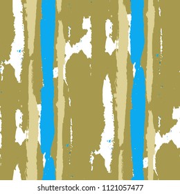Grunge Stripes. Painted Lines. Texture with Vertical Brush Strokes. Scribbled Grunge Rapport for Linen, Fabric, Wallpaper. Retro Vector Background