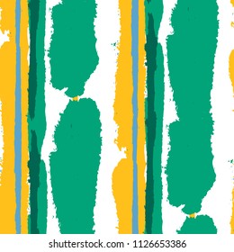 Grunge Stripes. Painted Lines. Texture with Vertical Brush Strokes. Scribbled Grunge Rapport for Sportswear, Fabric, Wallpaper. Retro Vector Background