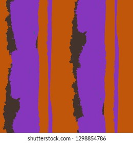 Grunge Stripes. Painted Lines. Texture with Vertical Brush Strokes. Scribbled Grunge Pattern for Sportswear, Fabric, Cloth. Retro Vector Background with Stripes