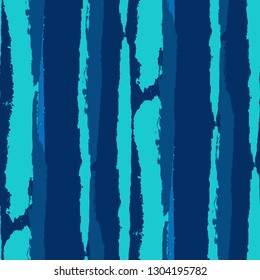 Grunge Stripes. Painted Lines. Texture with Vertical Dry Brush Strokes. Scribbled Grunge Rapport for Sportswear, Fabric, Wallpaper. Rustic Vector Background