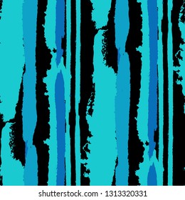 Grunge Stripes. Painted Lines. Texture with Vertical Brush Strokes. Scribbled Grunge Rapport for Cloth, Fabric, Textile. Retro Vector Background