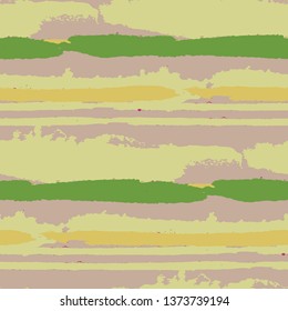 Grunge Stripes. Painted Lines. Texture with Horizontal Dry Brush Strokes. Scribbled Grunge Rapport for Sportswear, Fabric, Wallpaper. Trendy Vector Background with Stripes