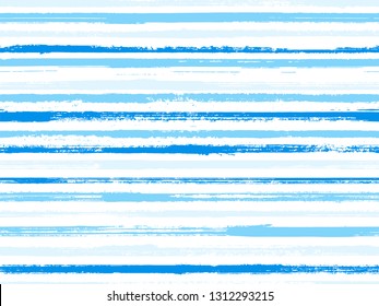 Grunge stripes seamless vector background pattern. Ethnic abstract design. Dry paintbrush stripes grunge backdrop print design. Rough texture lines pattern. Ink paint lines textured background.