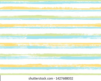 Grunge stripes seamless vector background pattern. Dry ink art lines background. Dry paintbrush stripes grunge backdrop print design. Wrapping paper lines pattern. Ethnic abstract design.