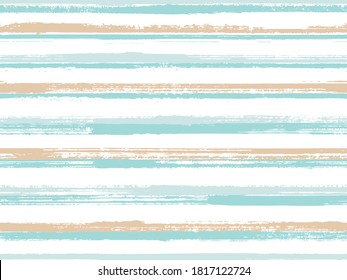 Grunge stripes seamless vector background pattern. Dry ink art lines background. Dry paintbrush stripes grunge backdrop print design. Curtains old style pattern. Simple backdrop grafitti.