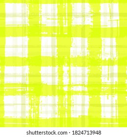 Grunge stripes seamless vector background pattern. Vintage repeating lines background. Dry paintbrush stripes grunge backdrop print design. Lines art tablecloth pattern. Punk millennial graphics.