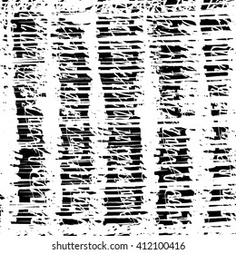 grunge stripes vintage texture and background, vector illustration design element