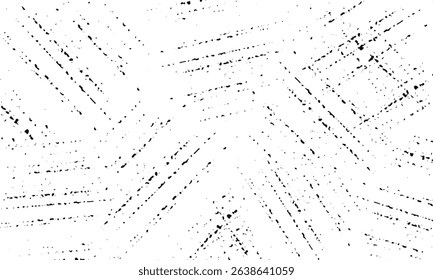 Grunge Strokes Monochrome Vector Background