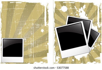 the grunge style abstract background