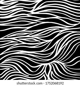 Estilo Grunge. Textura abstracta. Antecedentes. Patrón de pincel. Vector blanco y negro.
