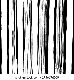 Grunge style. Abstract texture. Background. Brush pattern. White and black vector.