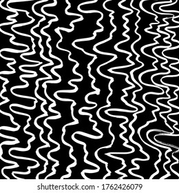 Grunge style. Abstract texture. Background. Brush pattern. White and black vector.