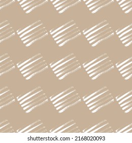 Grunge style abstract texture vector seamless pattern