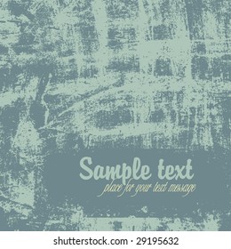 grunge style CD cover with stains and scratches