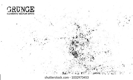 Grunge style of dust particles background and texture . Vector .