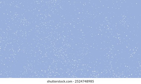 Textura polvorienta de la superposición del estilo del grunge con el fondo azul celeste, fondo shabby texturizado en color negro retro, efecto arenoso ruidoso, espray, Ilustración vectorial. Textura fina de grano polvoriento en estilo grunge.