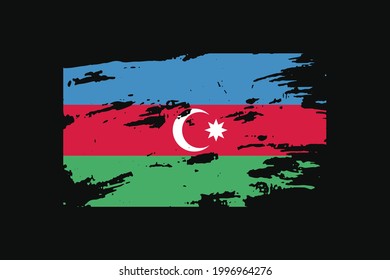 Grunge Style Flag of the Ajaria. It will be used t-shirt graphics, print, poster and Background.