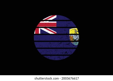 Grunge Style Flag of the Saint Helena. It will be used t-shirt graphics, print, poster and Background.