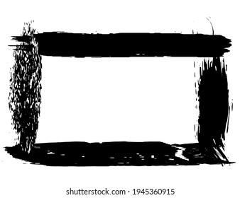 Estilo grueso encuadernado sobre fondo blanco