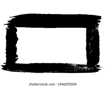 Estilo grueso encuadernado sobre fondo blanco