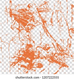Grunge style Halloween background. Vector illustration. Template Design