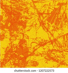 Grunge style Halloween background. Vector illustration. Template Design