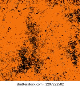 Grunge style Halloween background. Vector illustration. Template Design