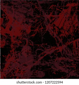 Grunge style Halloween background. Vector illustration. Template Design