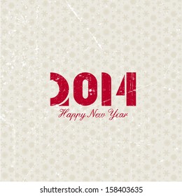 Grunge style happy new year background