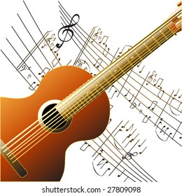 grunge style music background