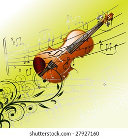 grunge style music background