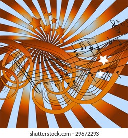 grunge style music background