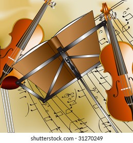 grunge style  music violin background