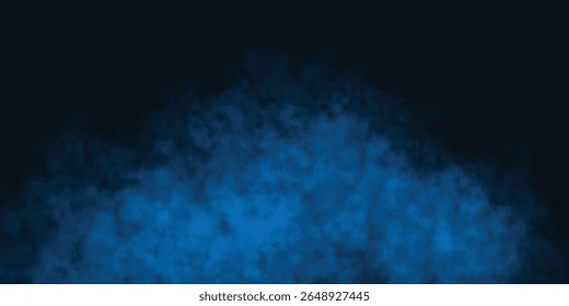 Grunge estilo misterioso azul vaporoso paisagem digital fundo

