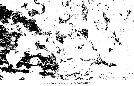 Grunge style old ancient black and white vector texture template. antique grunge background. scratched cracked surface. vector abstract retro illustration. craquelure aged and crack paint texture. 