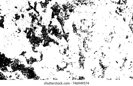 Grunge style old ancient black and white vector texture template. antique grunge background. scratched cracked surface. vector abstract retro illustration. craquelure aged and crack paint texture. 