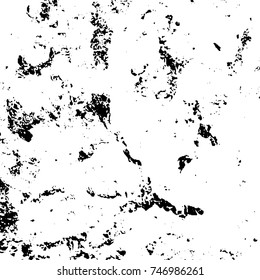 Grunge style old ancient black and white vector texture template. antique grunge background. scratched cracked surface. vector abstract retro illustration. craquelure aged and crack paint texture. 