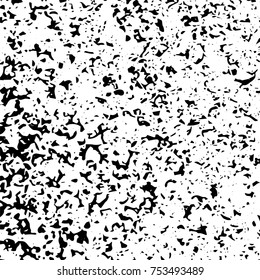 Grunge style old ancient black and white vector texture template. antique grunge background. scratched cracked surface. vector abstract retro illustration. craquelure aged and dirty paint texture.