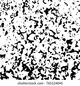 Grunge style old ancient black and white vector texture template. antique grunge background. scratched cracked surface. vector abstract retro illustration. craquelure aged and dirty paint texture.