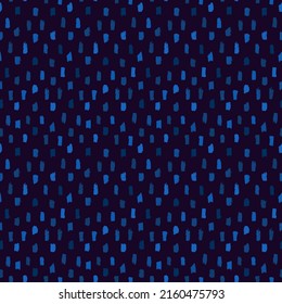 Grunge style seamless pattern. Repeated dash line motif. Modern minimal geometric surface print. Freehand brush design texture. Handdrawn doodle contemporary ornament. Vector abstract background