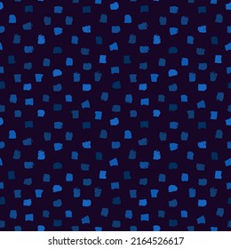 Patrón sin fisuras de estilo grunge. Motivo de la línea de guiones repetidos. Impresión de superficie geométrica mínima moderna. Textura de diseño de pincel a mano libre. El doodle dibujado a mano adorno contemporáneo. Fondo abstracto vectorial