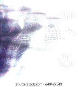 Grunge style stained texture dirty background, halftone effect.