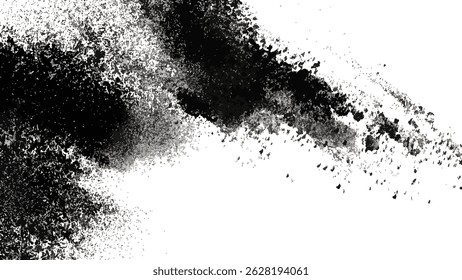Fondo transparente del polvo del estilo del grunge para el arte y el diseño vintage creativos