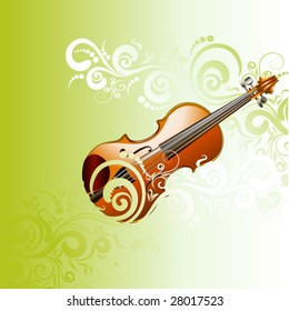 grunge style violin background
