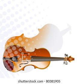grunge style violin background