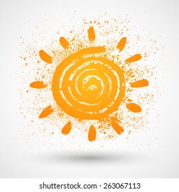 Grunge Sun