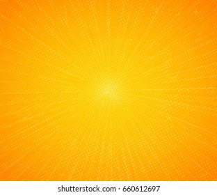 Grunge Sun  with ray Sunburst Pattern, old paper with stains. Vector illustration. Texture background with starburst effect. Stylish vintage background,