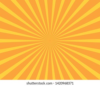 grunge sunburst orange abstract background 