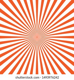 grunge sunburst orange abstract background